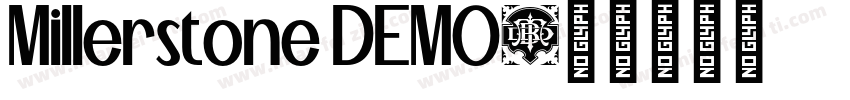 Millerstone DEMO字体转换